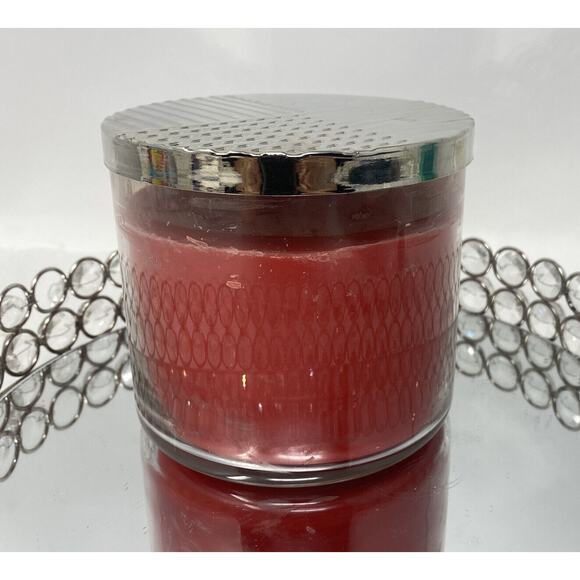 Bath & Body Works White Barn Watermelon Lemonade 3 Wick Candle 14.5 oz NEW - Picture 2 of 3